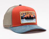 Kappe Stetson - Trucker Cap Canoe - Blue/Red