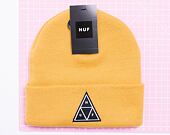 Mütze HUF Essentials Triple Triangle Cuff Beanie Gold