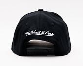 Kappe Mitchell & Ness Team Ground 2.0 Stretch Snapback Brooklyn Nets Black