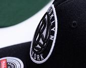 Kappe Mitchell & Ness Team Ground 2.0 Stretch Snapback Brooklyn Nets Black