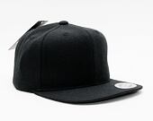Kinder Kappe Yupoong Classic Snapback Black / Black / Black Undervisor