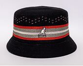 Hut Kangol Slick Stripe Bin Black