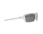 Sonnenbrille Oakley Cables X-Silver w/Prizm Black Polar 0OO9129 91291263