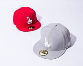 Kappe New Era - MLB Basic 59FIFTY - LA Dodgers - Grey / White