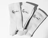 Socken Karl Kani - Signature Socks 3-Pack - White
