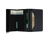 Geldbörse Secrid - Premium Slimwallet Emboss Lines Black