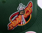 Cap Mitchell & Ness NBA Conference Patch Snapback HWC Seattle Supersonics Grün