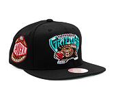 Kappe Mitchell & Ness NBA Conference Patch Snapback Hwc Vancouver Grizzlies Schwarz