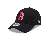 Kappe New Era 9FORTY MLB Team Side Patch Boston Red Sox Navy / Scarlet