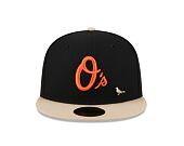 Kappe New Era 59FIFTY MLB "Varsity Pin & Sidepatch" Baltimore Orioles Cooperstown