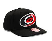 Kappe Mitchell & Ness - Team Ground 2.0 Pro Snapback - Carolina Hurricanes - Black