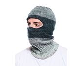 Maßgefertigte gestrickte Balaclava-Mütze - Petrolgrün