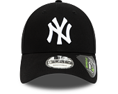 Kappe New Era 9FORTY MLB Repreve League Essential - NY Yankees - Black / White