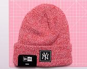 Kinder Mütze New Era MLB Kids Team Cuff Beanie - NY Yankees - Heather Scarlet / Off White