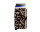 Geldbörse Secrid Miniwallet Leo Beige
