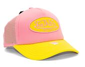 Kappe Von Dutch Trucker Tampa - Trucker Foam - Polyester Foam - Pink/Yellow