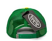 Kappe Von Dutch Trucker Boston - Cotton Twill - Green Tie Dye