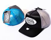 Kappe Von Dutch Trucker Boston - Cotton Twill - Cream/Blue