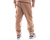 Trainerhose New Era Script Cargo Joggers Ash Brown / Metalic Gold