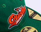 Kappe New Era 59FIFTY MLB Coops Pin Retro Crown Baltimore Orioles Cooperstown Team Color