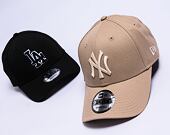 Kappe New Era - MLB Essential 9FORTY - NY Yankees - Camel / Stone