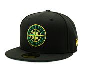 Kappe New Era 59FIFTY MLB Coop Alternate Seattle Mariners - Black