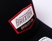 Kappe Brixton Regal Netplus MP Trucker Hat - Black/Black