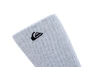 2 Paar Socken Quiksilver Basic Crew Socks White/Grey