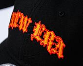 Kappe New Era - 9TWENTY Flame - Black / Orange