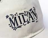 Kappe New Era - 9TWENTY Scribble AC Milan - Stone