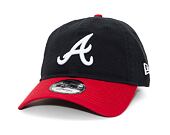 Kappe New Era - 9TWENTY Classic Dad Cap - Atlanta Braves - Team Color