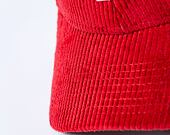 Damen Kappe New Era - 9FORTY Cord - LA Dodgers - Rust / Fondant Pink