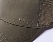 Kappe Stetson Trucker Cap Cotton Olive