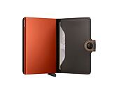 Geldbörse Secrid - Miniwallet - Matte - Truffle & Orange