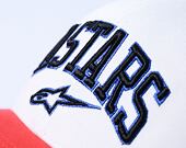 Kappe Alpinestars - Dunker Trucker - White/Red/Blue