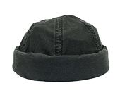 Mütze Stetson Docker Delave Organic Cotton Black