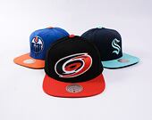 Kappe Mitchell & Ness - Team 2 Tone 2.0 Snapback - Carolina Hurricanes - Black/Red