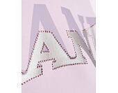 Damen Pullover Karl Kani Woven Signature Glitter OS Hoodie lilac