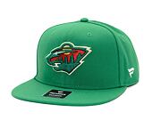 Kappe Fanatics - Minnesota Wild - A/CAP Str Mid Crn Adj Sqv Sbk - Dark Green