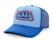 Kappe Von Dutch - Trucker Rockford - Cot Twill/ Suede - Blue/ Red
