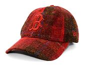 Kappe New Era - 9TWENTY MLB Harris Tweed - Boston Red Sox - Red