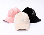 Damen Kappe New Era - 9FORTY Womens MLB Velour Diamante - LA Dodgers - Stone