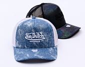 Kappe Von Dutch - Trucker Newark - Caps - Cot Twill Denim - Silver