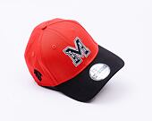 Kappe New Era - M Logo 39THIRTY - AC Milan - Scarlet / Black
