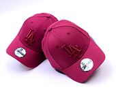 Kinder Kappe New Era - MLB Metallic 9FORTY - LA Dodgers - Burgundy