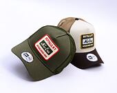 Kappe New Era - Buffalo Patch 9FORTY Trucker - New Olive