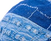 Kangol Hut - Denim Mashup Bucket - Mittelblau