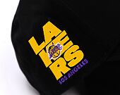 Kappe New Era - NBA Side Patch 9FORTY A-Frame - LA Lakers - Black