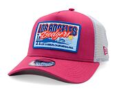 Kappe New Era - MLB City Patch 9FORTY Trucker - LA Dodgers - Burgundy