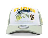 Kappe New Era - MLB Fruit Graphic 9FORTY Trucker - St. Louis Cardinals - Mint Green